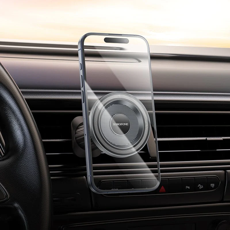 Borofone BH122 Profit MagSafe Magnetic Air Vent Car Mount Mobile Phone Holder Borofone BH122 Profit MagSafe Magnetic Air Vent Car Mount Mobile Phone Holder